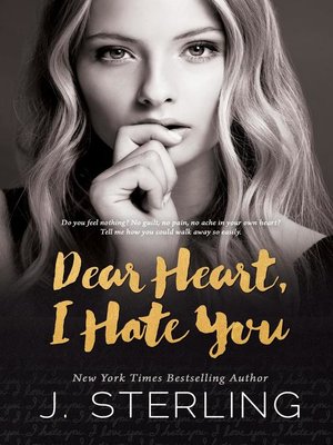 cover image of Dear Heart, I Hate You